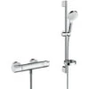 Hansgrohe Ecostat Set Thermostatic Mixer + Crometta Vario Hand Shower With Soap Dish (13211000-Crometta2) -Bathroom Supplies Store 50902772 1