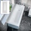 1700mm Square Single Ended Bathtub With Legs 1 1700mm Square Single Ended Bathtub With Legs -Bathroom Supplies Store 51419724 1