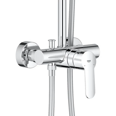 Grohe Tempesta Cosmopolitan System 210 Shower System With Single Lever For Wall Mounting, Chrome (26224001) 4 Grohe Tempesta Cosmopolitan System 210 Shower System With Single Lever For Wall Mounting, Chrome (26224001) - Image 2