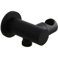 Matte Black Shower Holder Shower Head Holder Wall Mount Brass Handheld Shower Holder Shower Head Holder 5