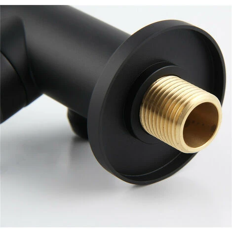 Matte Black Shower Holder Shower Head Holder Wall Mount Brass Handheld Shower Holder Shower Head Holder 5 7 Matte Black Shower Holder Shower Head Holder Wall Mount Brass Handheld Shower Holder Shower Head Holder 5 - Image 5