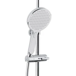 Swiss Aqua Technologies Shower Set With 3 Jets Hand Shower, Rail With Slider + 25.4cm XL Head Shower, Chrome (SATPIPET) -Bathroom Supplies Store 54896963 5