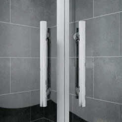ELEGANT 900 X 900 Mm Quadrant Sliding Door Waterproof Shower Cubicle 6mm Walk In Tempered Glass Bathroom Enclosure -Bathroom Supplies Store 55298472 4