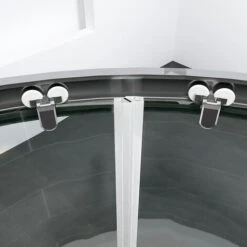 ELEGANT 900 X 900 Mm Quadrant Sliding Door Waterproof Shower Cubicle 6mm Walk In Tempered Glass Bathroom Enclosure -Bathroom Supplies Store 55298472 5