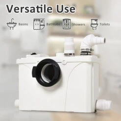 HOMCOM Sewage Pump 600W Dirty Waste Water Marine Toilet W/Cistern Disposal -Bathroom Supplies Store 5540944 4