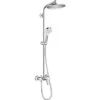 Hansgrohe Crometta S Showerpipe 240 1jet With Manual Shower Mixer (27269000) -Bathroom Supplies Store 56429895 1