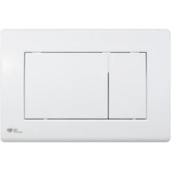 Concealed 1.12m Wall Hung Cistern Frame - Gloss White -Bathroom Supplies Store 56536832 3