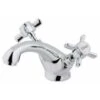 Eastbrook Haymarket Mono Basin Mixer Tap With Clicker Waste - Chrome - 79.0010 -Bathroom Supplies Store 57340495 1