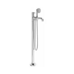 Crosswater MPRO Industrial Floor Standing Bath Shower Mixer Tap - Chrome - PRI416FC