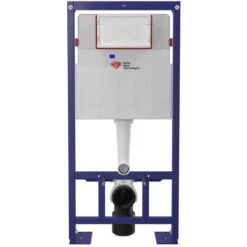 Swiss Aqua Technologies Self-supporting Frame For Wall Mounted Toilet (SATAMS) -Bathroom Supplies Store 58476995 2