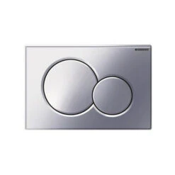 Geberit Toilet Set UP720 Extra-flat Support Frame + SAT Infinitio Rimless Toilet, Invisible Fixings + Chrome Plate (SLIM-Infinitio-N) -Bathroom Supplies Store 58587993 5