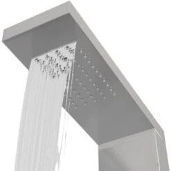 Shower Panel System Stainless Steel Square VidaXL 11 Shower Panel System Stainless Steel Square VidaXL -Bathroom Supplies Store 58881722 5