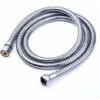 Shower Hose 1.5m, Premium Shower Hose With Double Twist Protection, Flexible And Kink Resistant Stainless Steel Shower Hose With Chrome, Universal Connection Size (Silver) -Bathroom Supplies Store 59337245 1