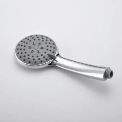 Acezanble Bathroom COOL TOUCH Thermostatic Mixer Shower Set Round Twin Head Exposed Valve Independent Water Divider Chrome 9 Acezanble Bathroom COOL TOUCH Thermostatic Mixer Shower Set Round Twin Head Exposed Valve Independent Water Divider Chrome -Bathroom Supplies Store 60547407 3