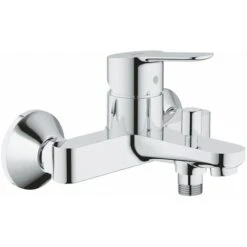 Grohe Start Edge Bathroom Bath Mixer Tap Wall Mounted Chrome Exposed 23348000 -Bathroom Supplies Store 62393077 2