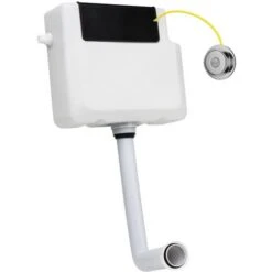 Wholesale Domestic Concealed Cistern With Front Access And Traditional Chrome Round Dual Flush Push Button