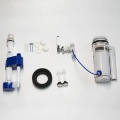 Traditional Toilet Close Coupled Ceramic Pan Cloakroom Soft Close Seat Bathroom -Bathroom Supplies Store 63660217 4