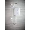 Redring Vital 9.5kw Electric Shower With Push Button White And Chrome -Bathroom Supplies Store 63949434 1