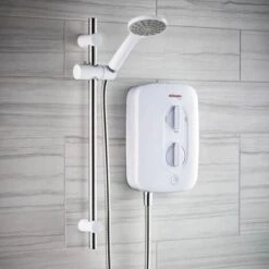 Dimplex Vital Instantaneous Push Button 9.5kW White Electric Shower