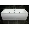 1700mm X 700mm Double Ended Square Bath With 6 Jet Or 11 Jet Whirlpool, 11 Jet -Bathroom Supplies Store 66346041 1