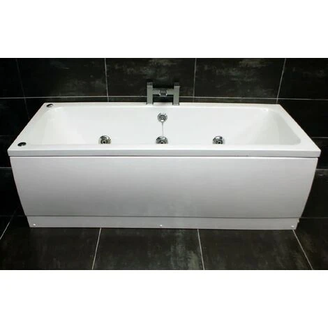 1700mm X 700mm Double Ended Square Bath With 6 Jet Or 11 Jet Whirlpool, 11 Jet 3 1700mm X 700mm Double Ended Square Bath With 6 Jet Or 11 Jet Whirlpool, 11 Jet