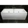 1700mm X 700mm Double Ended Square Bath With 6 Jet Or 11 Jet Whirlpool, 6 Jet -Bathroom Supplies Store 66346057 1