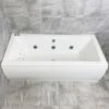Kai 1700 X 800mm Whirlpool Acrylic Spa Bath - 6 Jet / 11 Jet With Light Option, 6 Jets-Standard Bath -Bathroom Supplies Store 66392231 1