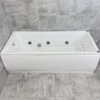 Sloane 1700 X 750mm Whirlpool Acrylic White Spa Bath - 6 Jet Or 11 Jet, 6 Jets-Standard Bath -Bathroom Supplies Store 66963778 1