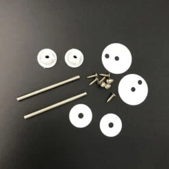 Toilet Seat Hinge, Set Of Replacement Toilet Seat Hinges With Zinc Alloy Fixings -Bathroom Supplies Store 67584476 3