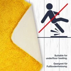 RHAFAYRE Bath Mat Set Of 3 Pieces - 3X Bath Mats (45x45 + 50x80 + 60x100cm) - Non-Slip & Washable Bath Mat - With WC Cutout - Brown 10 RHAFAYRE Bath Mat Set Of 3 Pieces - 3X Bath Mats (45x45 + 50x80 + 60x100cm) - Non-Slip & Washable Bath Mat - With WC Cutout - Brown -Bathroom Supplies Store 68008527 4