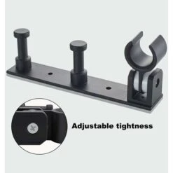 Universal Hand Shower Holder With 2 Hooks, Adjustable Aluminum Alloy Wall Mounted Shower Holder, Self Adhesive Shower Head Fixing Shower Head Holder For Shower Hose 10 Universal Hand Shower Holder With 2 Hooks, Adjustable Aluminum Alloy Wall Mounted Shower Holder, Self Adhesive Shower Head Fixing Shower Head Holder For Shower Hose -Bathroom Supplies Store 69624840 4