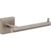 Croydex Wall Mounted Chiswick Toilet Roll Holder Stainless Steel, Brushed Nickel -Bathroom Supplies Store 69666723 1