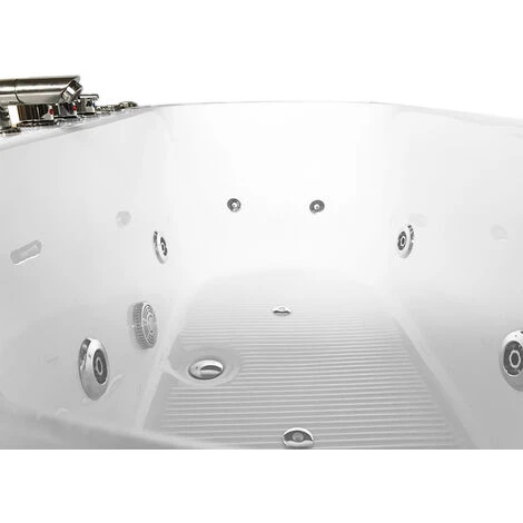 SIMBA WHIRLPOOL BATH TUB ACRYLIC MODERN FREESTANDING BATH TUB Rio 185 X 95 Cm WHITE 6 SIMBA WHIRLPOOL BATH TUB ACRYLIC MODERN FREESTANDING BATH TUB Rio 185 X 95 Cm WHITE - Image 4