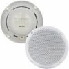 2x Moisture Resistant Ceiling Speakers 80W 16Ohm 5" Kitchen Bathroom 2 Way Loud -Bathroom Supplies Store 70602220 1