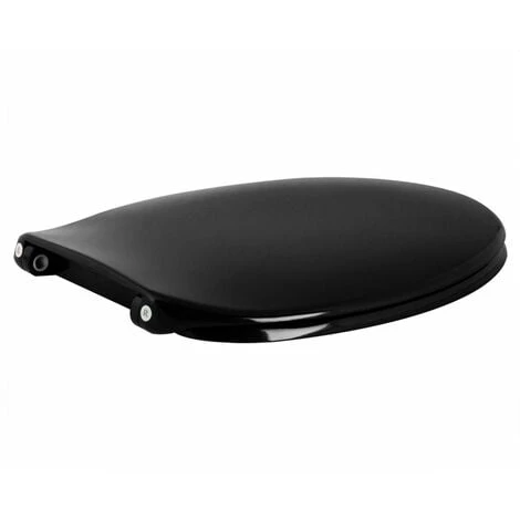 WOLTU Toilet Seats Soft Close Adjustable Hinge Toilet Lid Cover Family Bathroom Black 5 WOLTU Toilet Seats Soft Close Adjustable Hinge Toilet Lid Cover Family Bathroom Black - Image 3