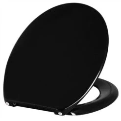 WOLTU Toilet Seats Soft Close Adjustable Hinge Toilet Lid Cover Family Bathroom Black 11 WOLTU Toilet Seats Soft Close Adjustable Hinge Toilet Lid Cover Family Bathroom Black -Bathroom Supplies Store 71153794 5