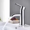 Bathroom Faucet, White Basin Faucet, High Quality Faucet, Bathroom Faucet, Wear-resistant, Suitable For Inner Diameter 32mm-42mm -Bathroom Supplies Store 71428634 1