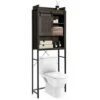Over-The-Toilet Storage Cabinet Freestanding 4-Tier Bathroom Organizer Shelf -Bathroom Supplies Store 72248445 1