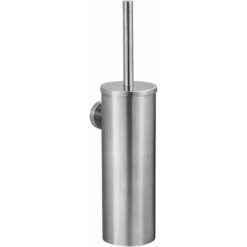 Toilet Brush Wall-mounted Stainless Steel Brush With Antibacterial Brush Holder Toilet Brush
