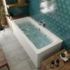 Vitura 1700x700mm Double Ended Square Whirlpool Bath 14 Jets Acrylic Bathroom -Bathroom Supplies Store 73205201 1