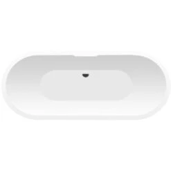 1415mm Freestanding Modern Double Ended Bath - Manhattan By Voda Design. -Bathroom Supplies Store 74057382 3