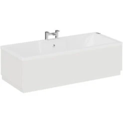 Legend 1600mm X 700mm Left Hand 6 Jet Chrome V-Tec Single Ended Whirlpool Bath -Bathroom Supplies Store 7566120 3