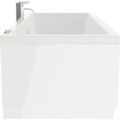Wholesale Domestic Square 1700mm X 700mm 6 Jet Chrome V-Tec Double Ended Whirlpool Bath -Bathroom Supplies Store 7566125 5