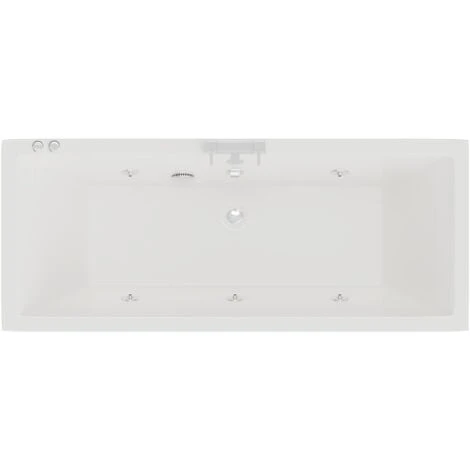 Wholesale Domestic Square 1700mm X 750mm 6 Jet Chrome V-Tec Double Ended Whirlpool Bath 3 Wholesale Domestic Square 1700mm X 750mm 6 Jet Chrome V-Tec Double Ended Whirlpool Bath