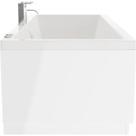Wholesale Domestic Square 1700mm X 750mm 6 Jet Chrome V-Tec Double Ended Whirlpool Bath 7 Wholesale Domestic Square 1700mm X 750mm 6 Jet Chrome V-Tec Double Ended Whirlpool Bath - Image 5