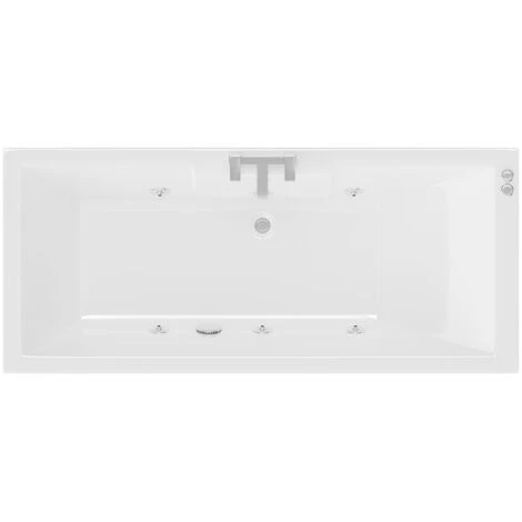 Legend 1500mm X 700mm Left Hand 6 Jet Chrome V-Tec Single Ended Whirlpool Bath 3 Legend 1500mm X 700mm Left Hand 6 Jet Chrome V-Tec Single Ended Whirlpool Bath