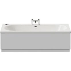 Wholesale Domestic Metropole 1700mm X 750mm 6 Jet Chrome V-Tec Double Ended Whirlpool Bath -Bathroom Supplies Store 7566222 3