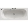 Wholesale Domestic Metropole 1800mm X 800mm 6 Jet Chrome V-Tec Double Ended Whirlpool Bath -Bathroom Supplies Store 7566223 1