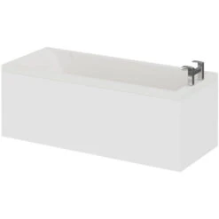 Wholesale Domestic Summit 1800mm X 800mm 6 Jet Chrome V-Tec Single Ended Whirlpool Bath -Bathroom Supplies Store 7566226 2