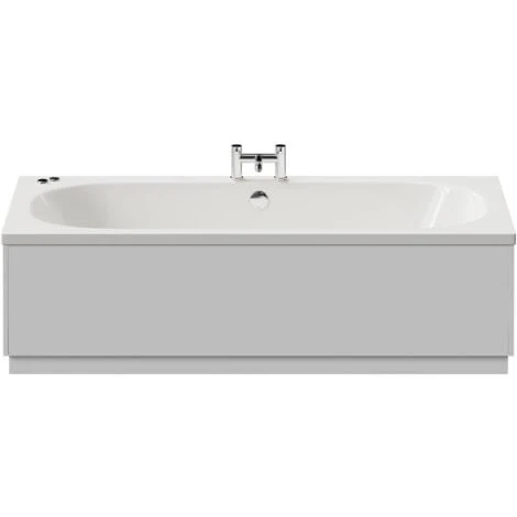 Wholesale Domestic Metropole 1800mm X 800mm 12 Jet Chrome V-Tec Double Ended Whirlpool Bath 5 Wholesale Domestic Metropole 1800mm X 800mm 12 Jet Chrome V-Tec Double Ended Whirlpool Bath - Image 3
